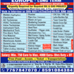 Europe Oil & Gas Project Jobs 2026: Urgent Walk-in Interviews in Navi Mumbai