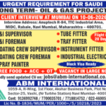 Urgent Saudi Arabia Oil & Gas Jobs 2026 | Client Interview in Mumbai | ABM International Recruitment