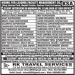 Urgent Hiring: Facility Management Jobs in KSA (King Salman Park & Aramco) - Walk-in Interviews Mumbai & Delhi 2026