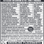 Urgent Client Interview: Facility Management Jobs in KSA (Saudi Arabia) - Mumbai Recruitment