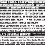 Gulf Jobs: Urgent Hiring for Food Manufacturing Company | DAZAZ SUGAR Recruitment 2024
