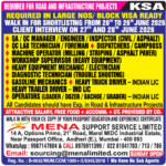 KSA Road & Infrastructure Projects Jobs 2026: Walk-in Interviews for Block Visa Roles