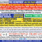 Bilfinger Abu Dhabi: Free Recruitment for Long-Term Project | Pipe Fitters, Welders, Riggers Jobs | Walk-in Mumbai (June 2026)