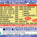 Urgent Saudi Aramco Oil & Gas Project Jobs 🇸🇦 | Welders, Fabricators, Supervisors & More | ABM International