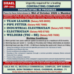 Urgent Gulf Jobs in Israel: Team Leader, Electrician, Welder & More | Walk-in Interviews Mumbai Oct 2026